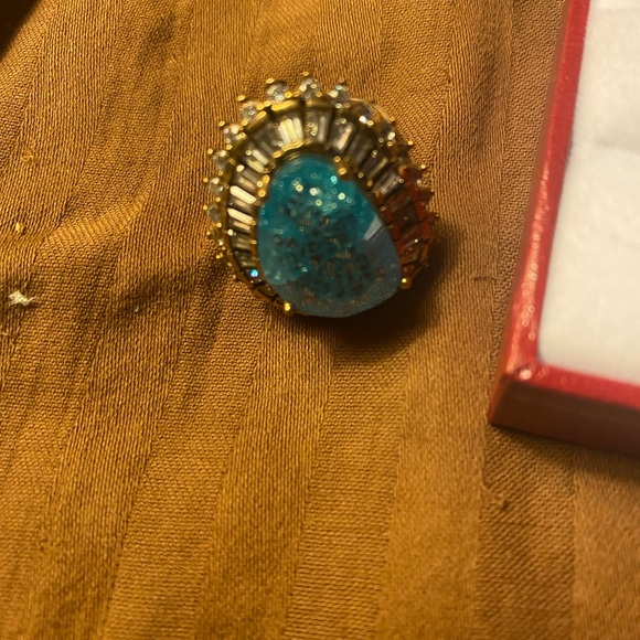 Very beautiful Sterling silver wonderful center stone - Picture 3 of 7